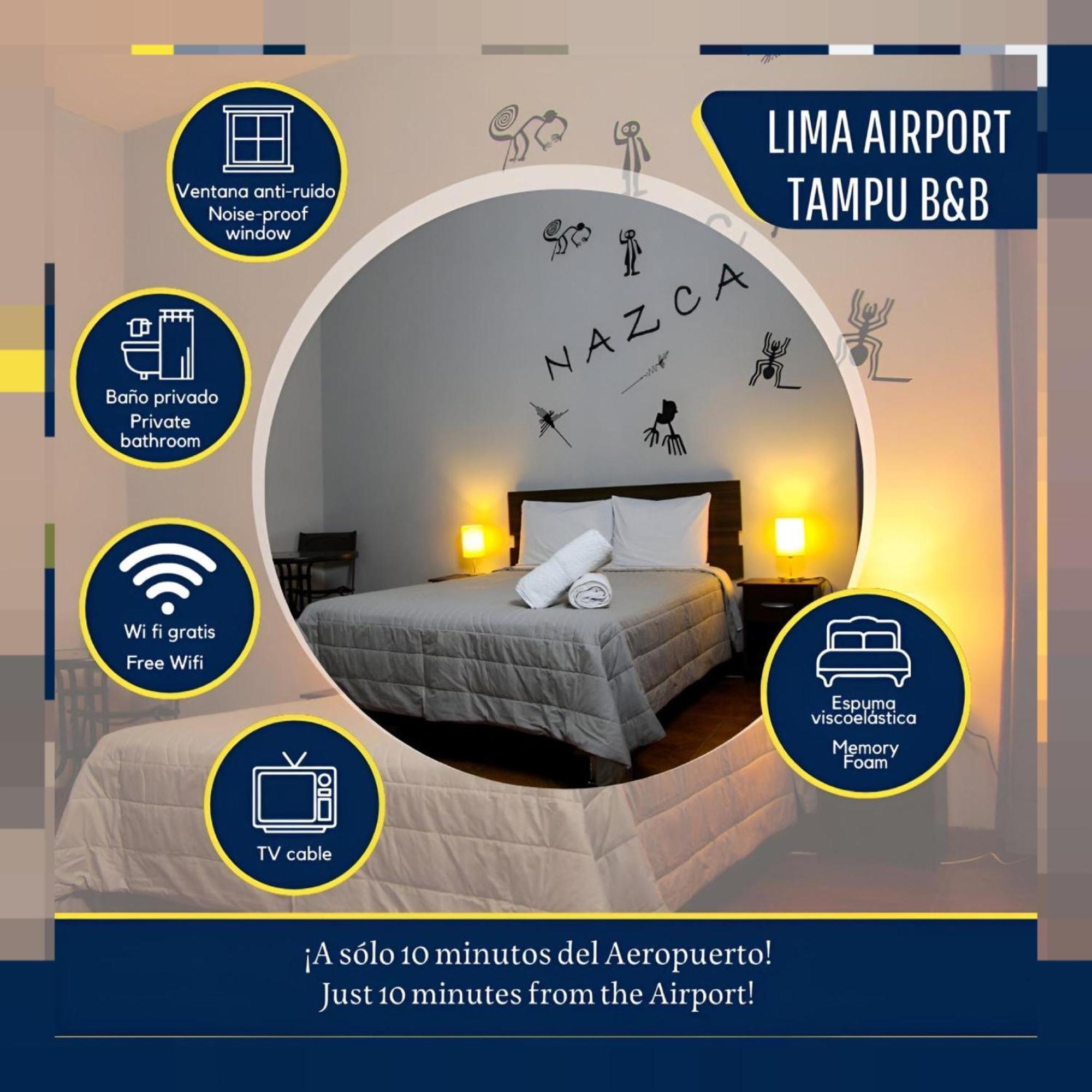 Lima Airport Tampu Panzió Kültér fotó